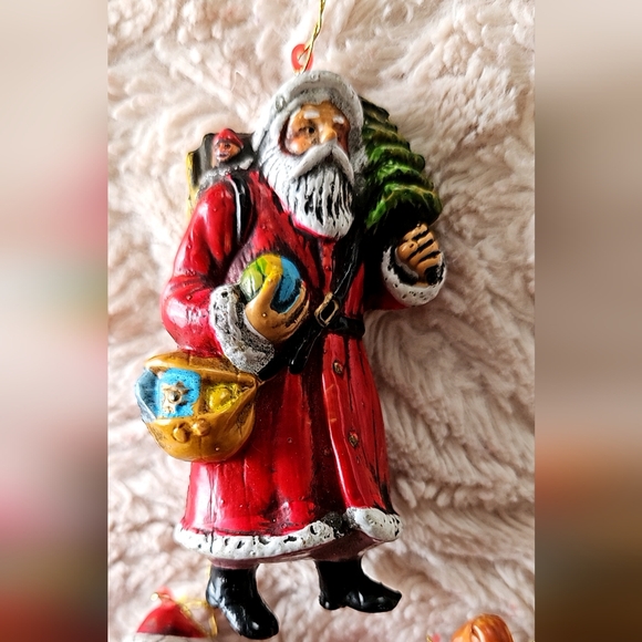 Vintage 60s Old World Antique Christmas Ornaments EUC - Picture 4 of 10